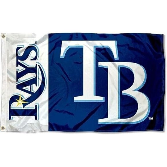 Tampa Bay Rays Flag 3x5 MLB Banner Garage Wall Decor Man Cave Sports Fans Flag - Picture 2 of 8